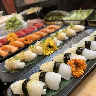 food, sushi and sashimi