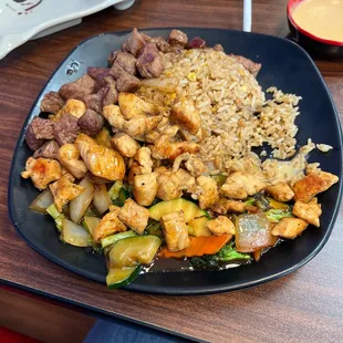Chicken and *STEAK &amp; CHICKEN