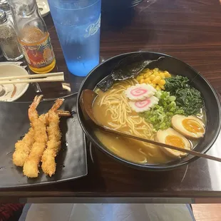 SHRIMP TEMPURA RAMEN