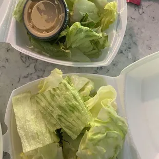 Lettuce!!! *not a salad tho