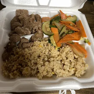 *Hibachi Steak