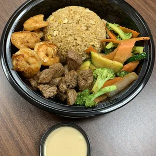 Steak &amp; shrimp