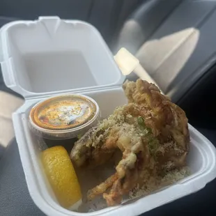 Fried softshell crab