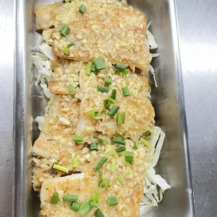 Garlic fish