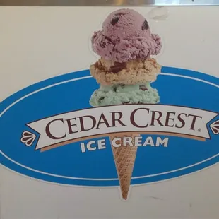 Mmmm... Cedar Crest!