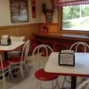 Cute little cafe area