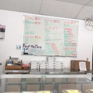 a bakery counter
