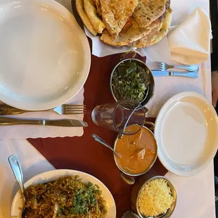 Mango Lassi Chicken Saag Chicken Tikka Masala Mehak Bread Basket