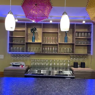 The bar, seats about 8 I think?