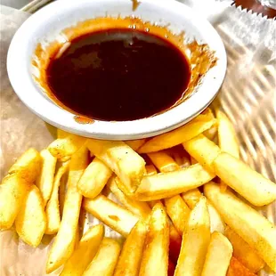 Fries with TAMARIND CHUTNEY