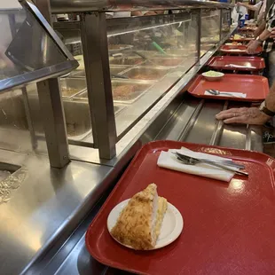 Tray at Mehlman's Cafeteria.