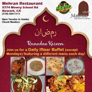 Iftar Buffet for $19.99