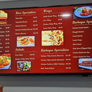 Menu March 2023
