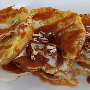 Cinnamon roll french toast