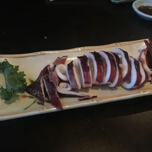 Grilled squid