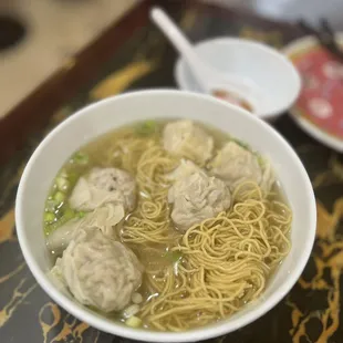 A3. Wonton with Noodles