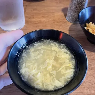 Egg drop Soup, so good