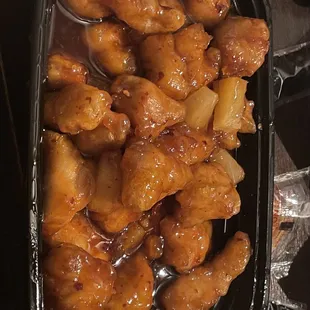 Large General Gau's Chicken K