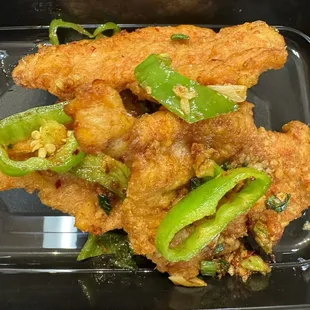 Salt n Salt &amp; Pepper Pork chop