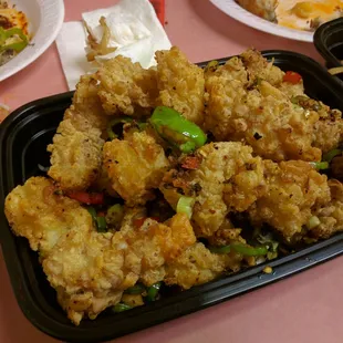 Salt &amp; Pepper Calamari, awesome off-menu item!