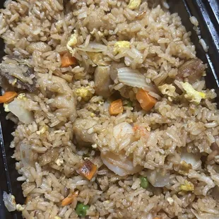 Combination fried rice