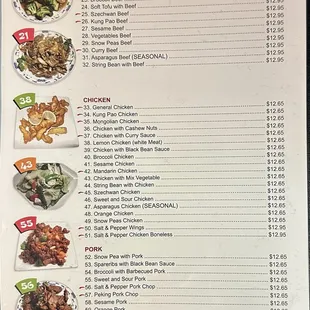 menu, sushi and sashimi