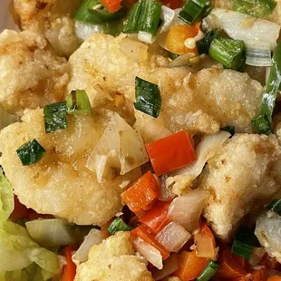 Scallops w/ Spicy Salt