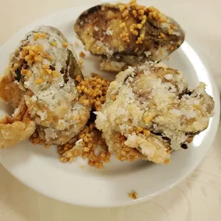 Garlic eggplant