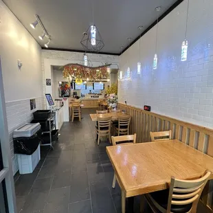 interior, sushi and sashimi