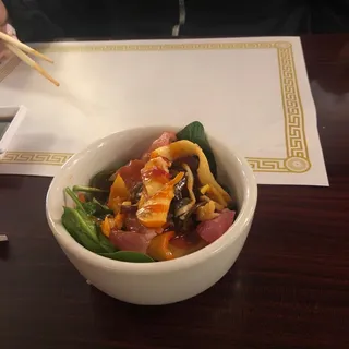 Spicy Sashimi Salad