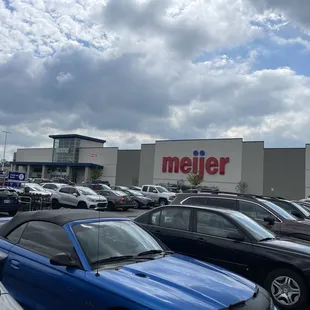 Outside Meijer