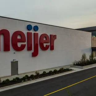 a view of a meijer store