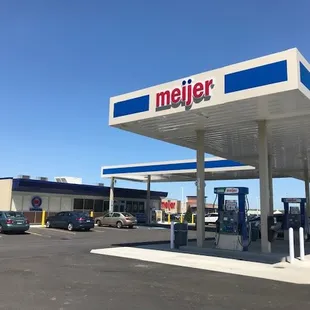 the gas station