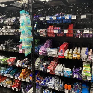 a variety of products for sale