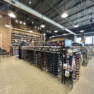 Wine section