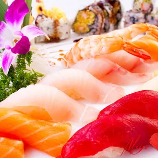 food, sushi, sashimi, sushi and sashimi