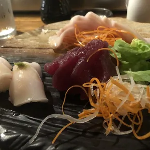 Superwhite Tuna and Tuna sashimi