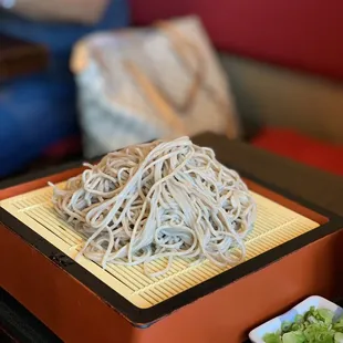 Zaru Soba: handmade