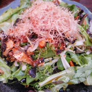 Salmon Skin Salad
