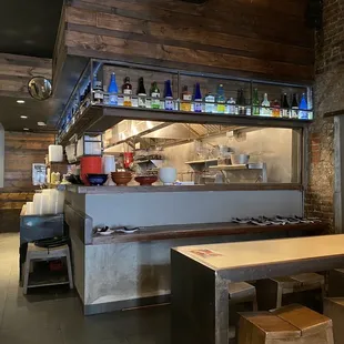 Interior - bar area.