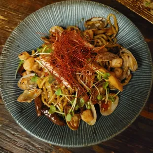 Chili seafood Ramen.