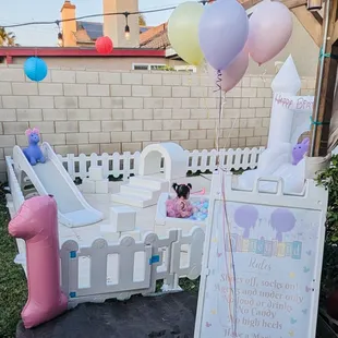 Customization for a Disney themed first birthday!