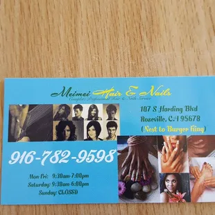 Their business card