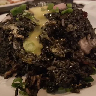 Squid Ink Fried Rice