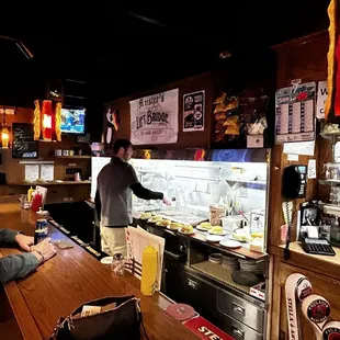Bar to Kitchen