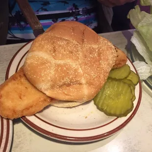 Fish sandwich
