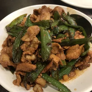 Country Style Sliced Pork with Chili