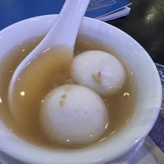 2 Piece Sweet Rice Ball Soup