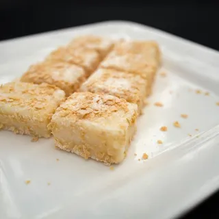 Coconut Almond Mochi Cake