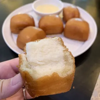 Fried Buns with Condensed Milk